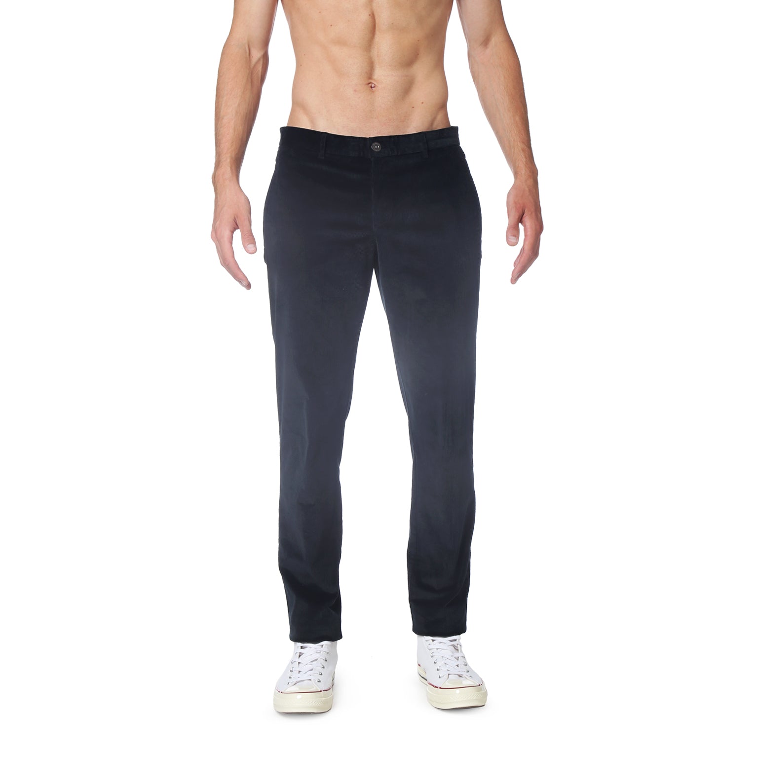 Navy Stretch Corduroy Aspen Pant