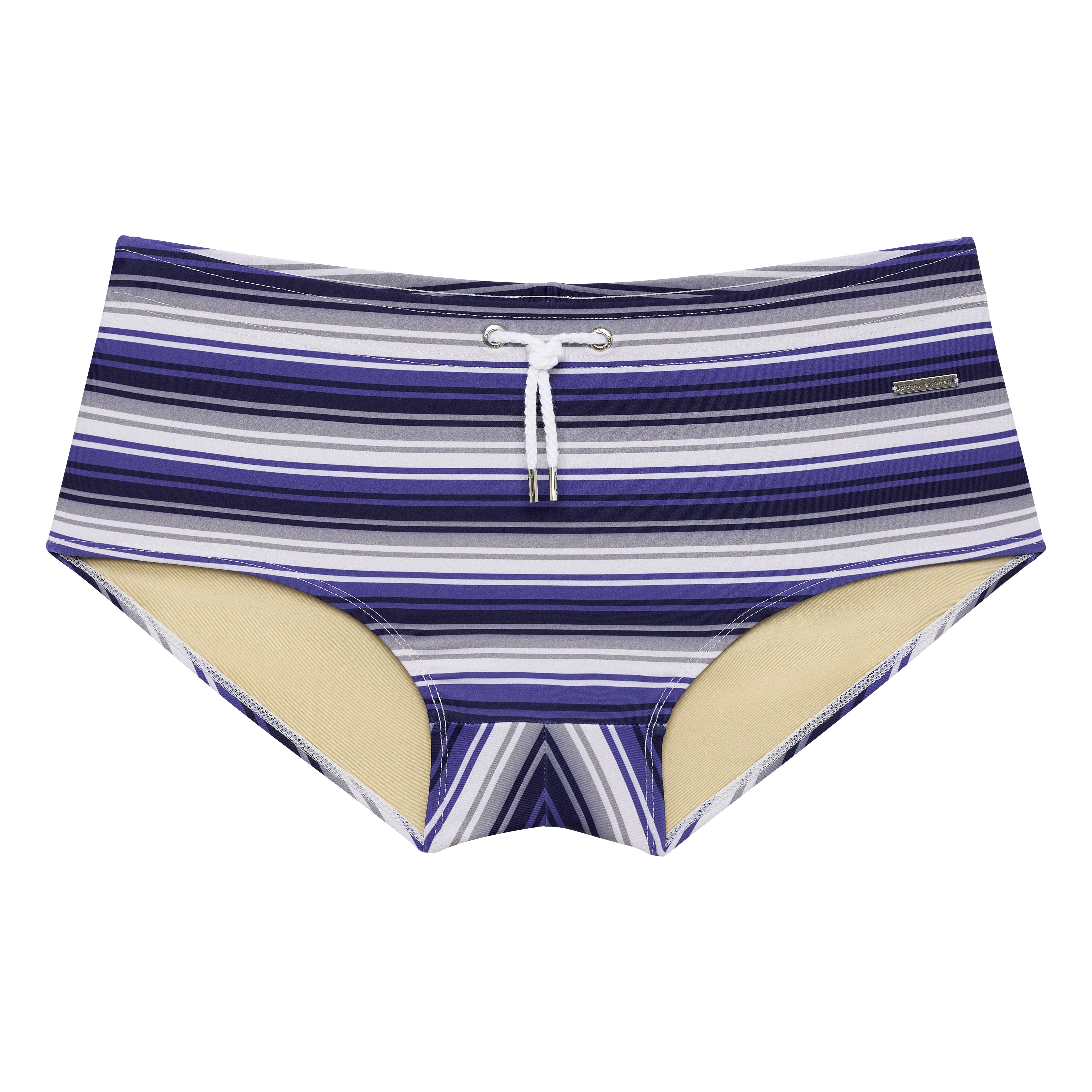 Olympian Blues Stripe Corcovado Brief | Parke & Ronen