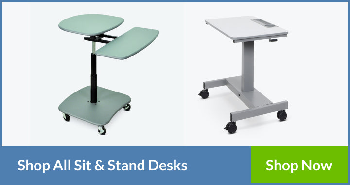 Sit and stand desks