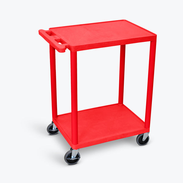 luxor 2 shelf heavy-duty cart