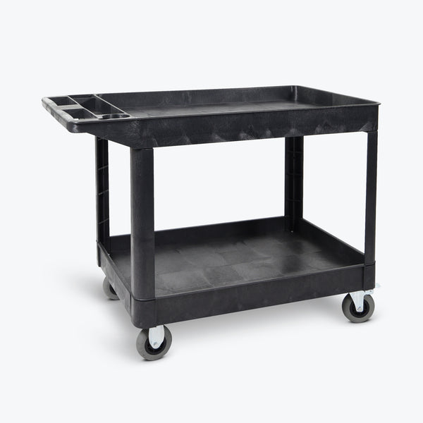 luxor 2 shelf service cart