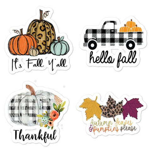 Custom Seasonal Stickers - Sira Print Inc.