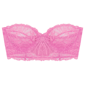 Constance Graphic Lace Strapless Bra – Dora Larsen