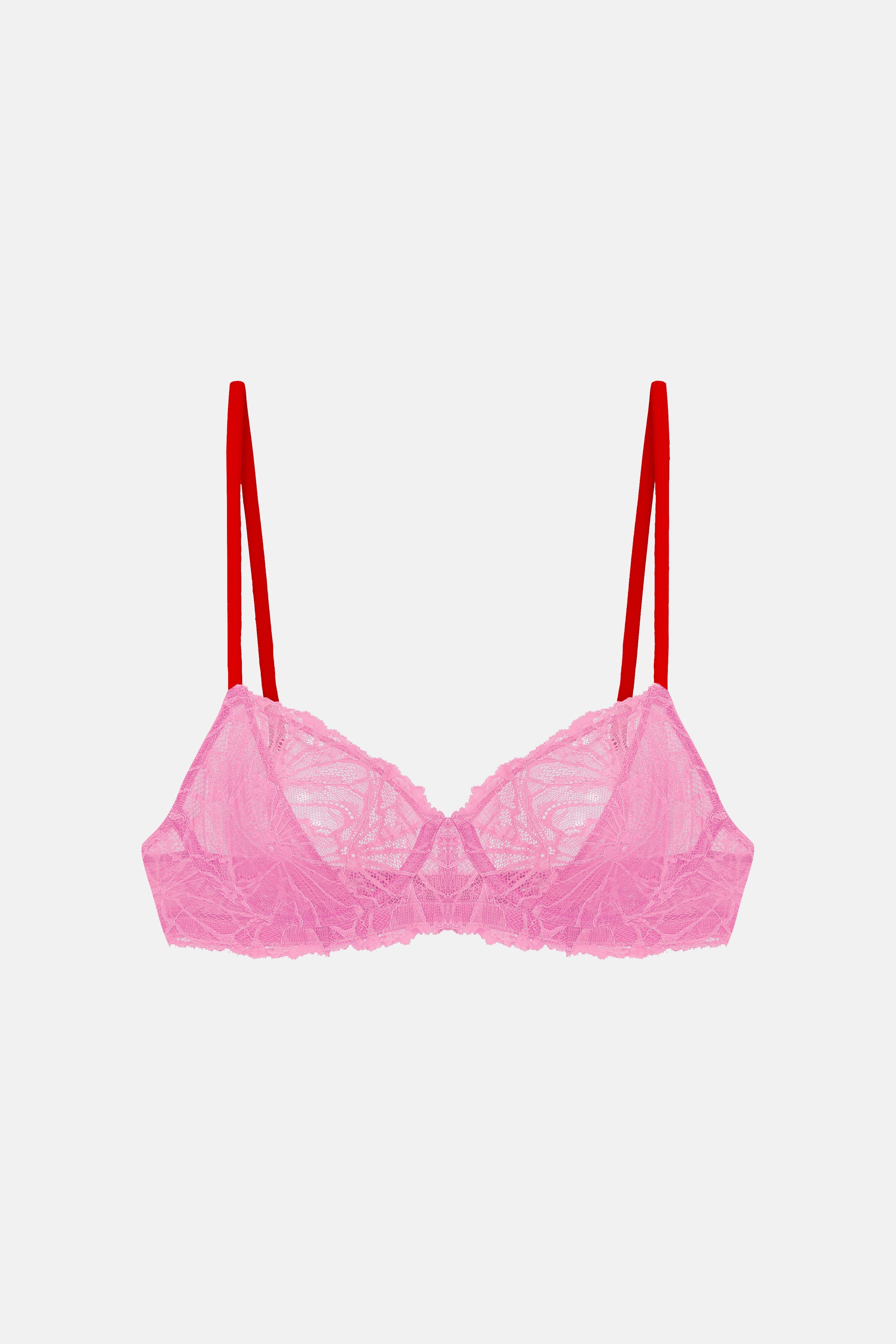 Vita Graphic Lace Strapless Bra