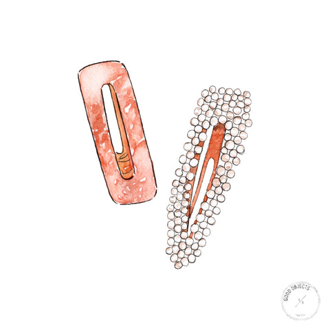 hairclips edited illustration