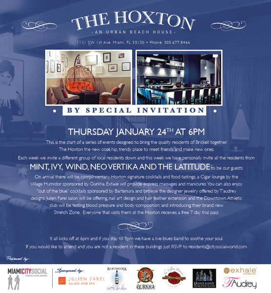Brickell's Networking Event at The Hoxton