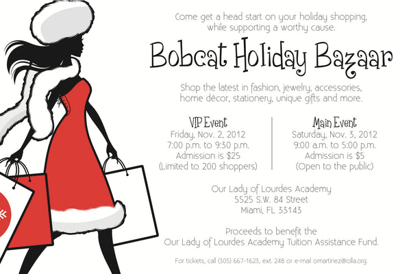 Bobcat Holiday Bazaar 2012