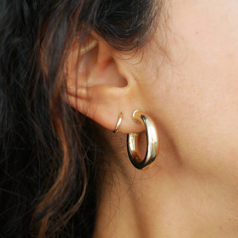 Hula Hoops by taudrey: Large Hoop Earrings