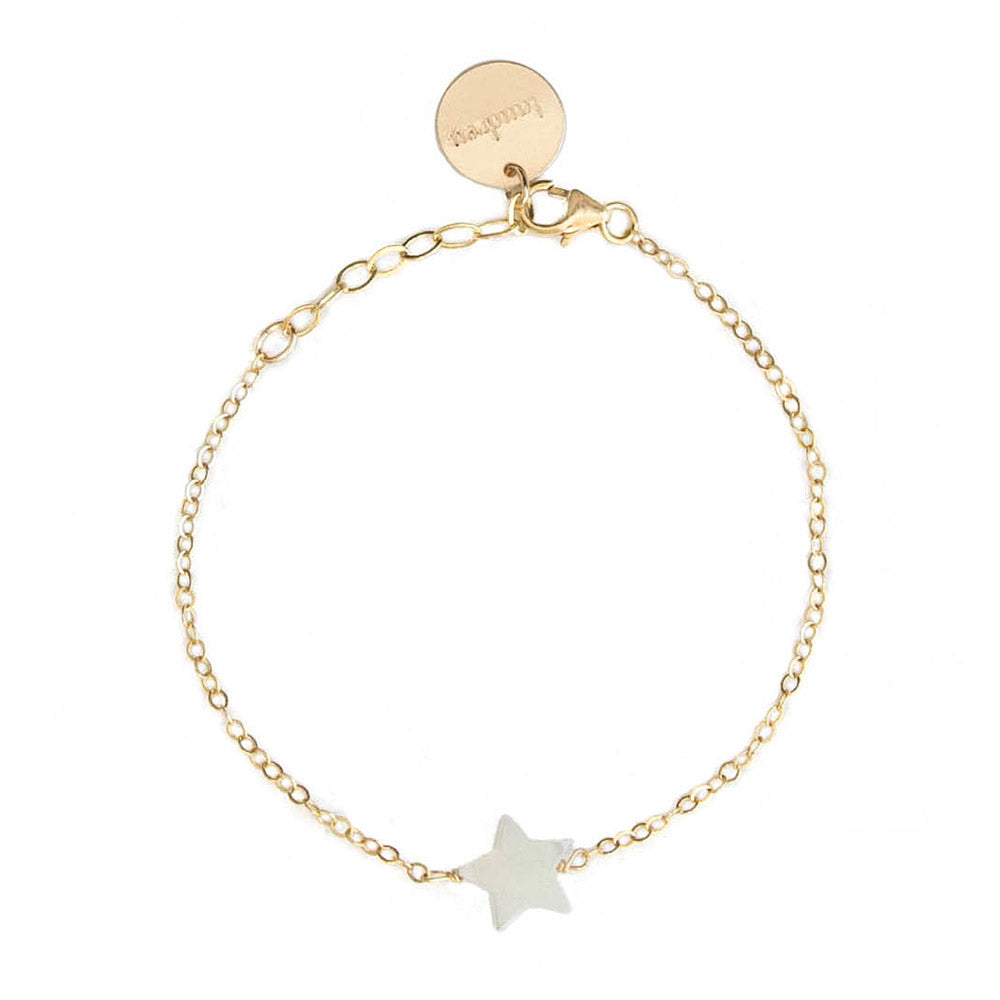 Yaris Chain Link Bracelet – Baby Gold