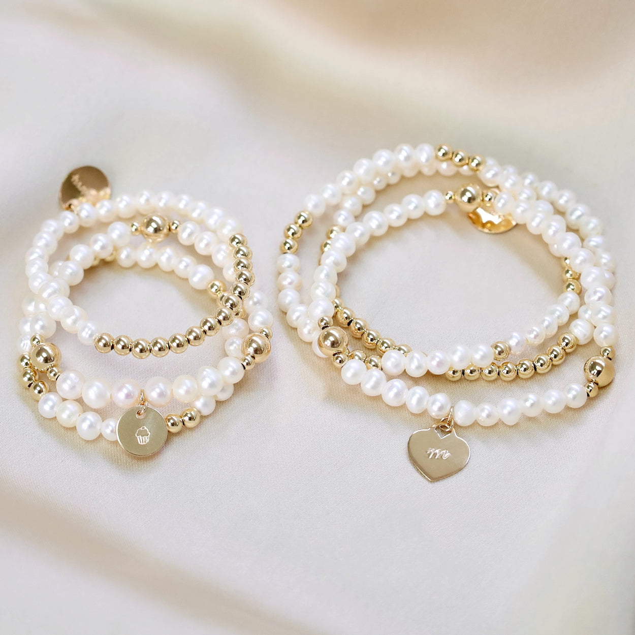 Pastel Bead Bracelet Set – Love Stylize