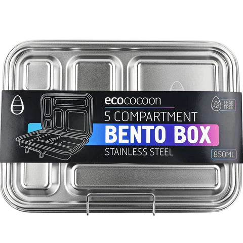 Bento lunch box made from stainless steel