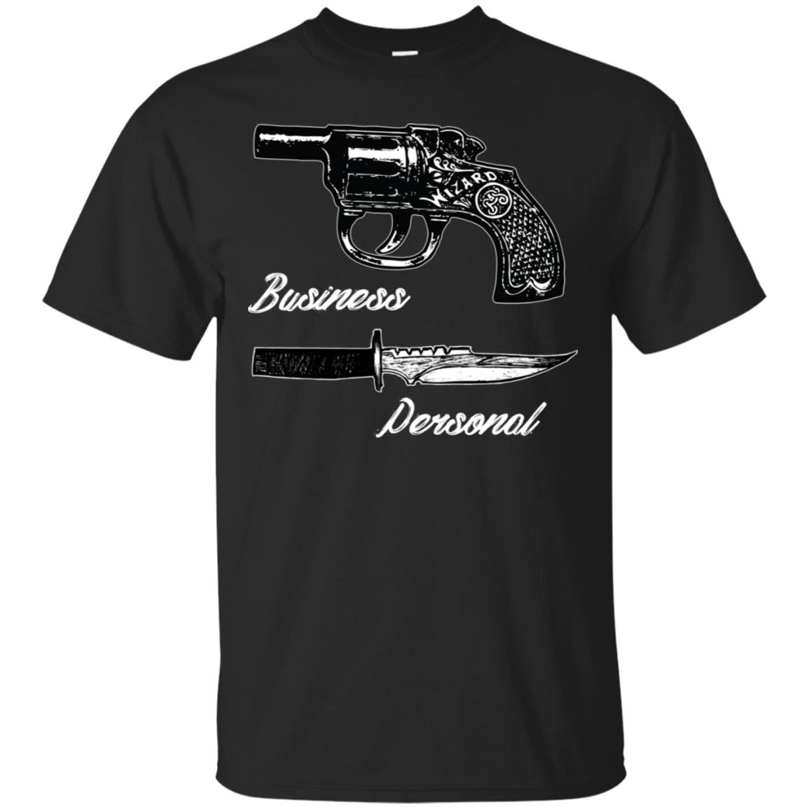 Gun And Knife - Business Personal Shirt