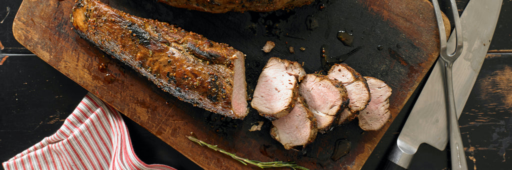 Hot Honey-Glazed Pork Tenderloin