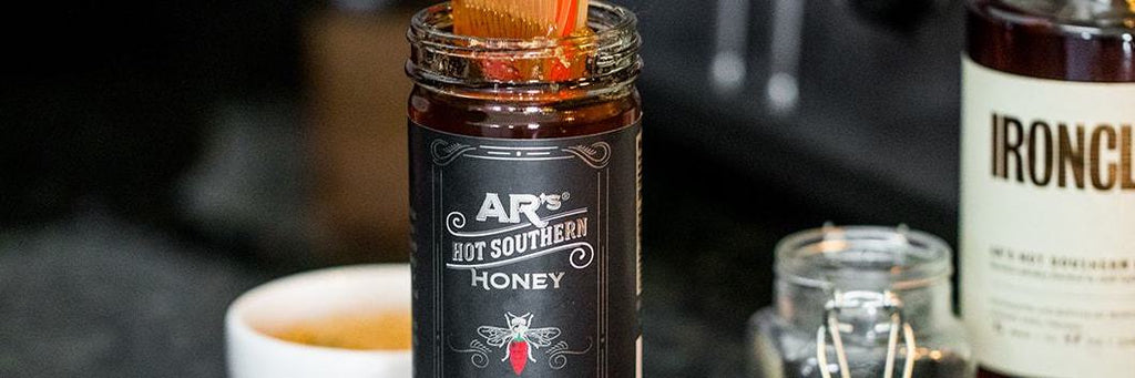 Specialty Food AR's Bourbon Barrel Aged Hot Southern Honey