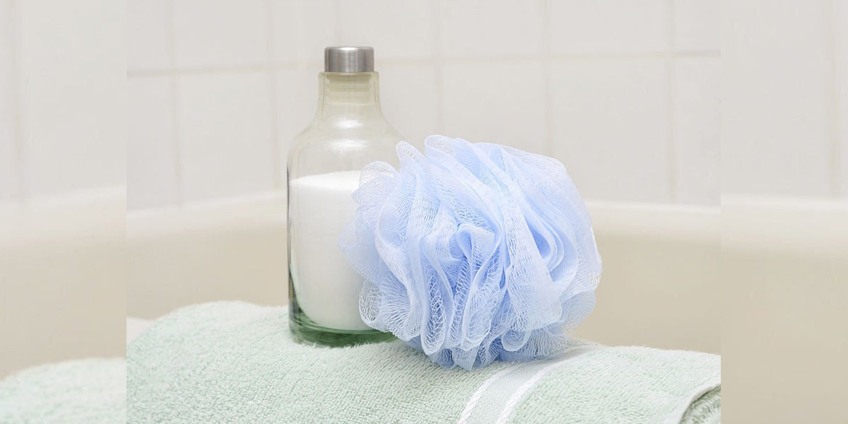 Exfoliating washcloth/ loofah to  Exfoliate Your Skin Correctly