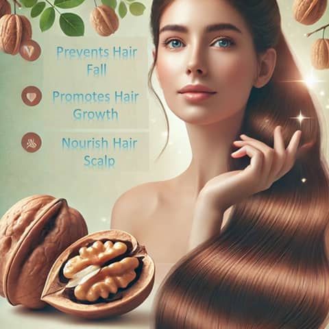 Benefits of Walnuts for Hair