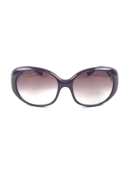 Prada Purple Acetate  Rounded Frame Sunglasses
