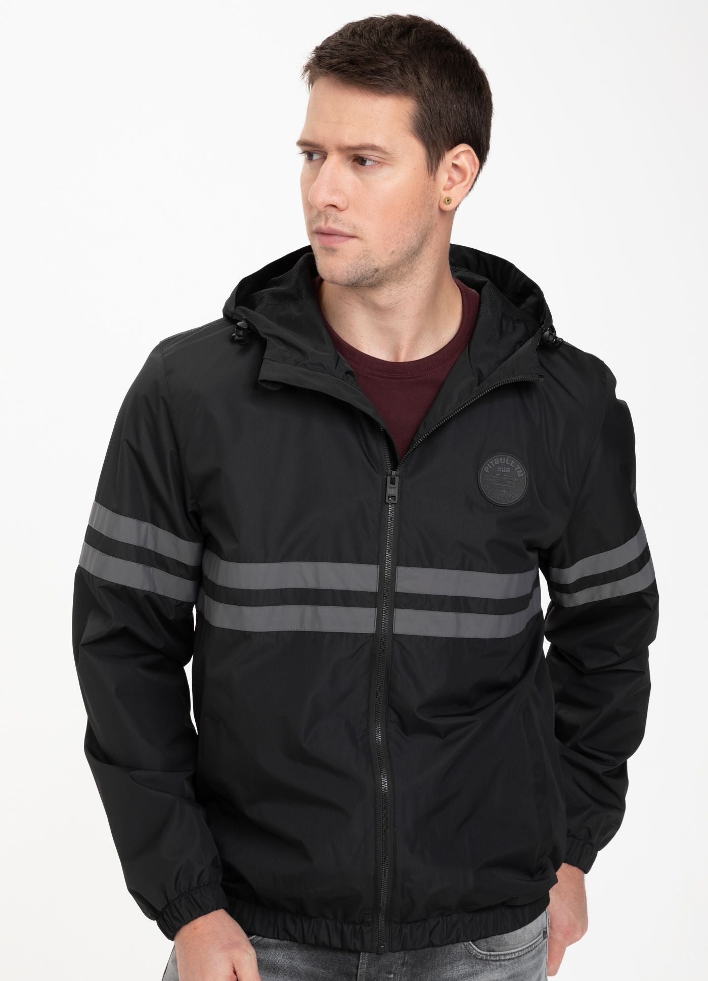 Men's transitional hooded jacket Nautilus - Pitbull.eu