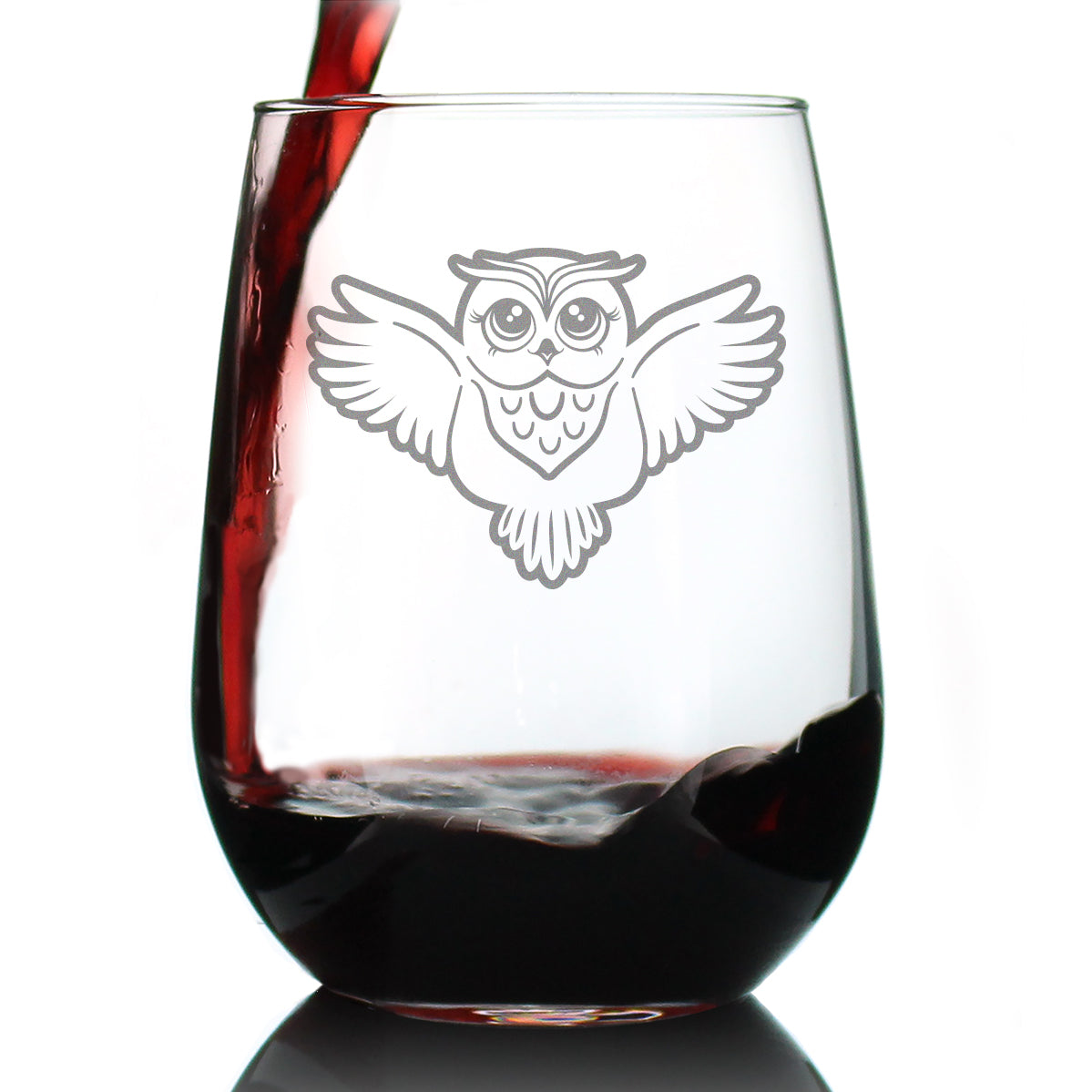 Happy Frog - Stemless Wine Glass - Cute Themed Gifts and Decor for Fro -  bevvee