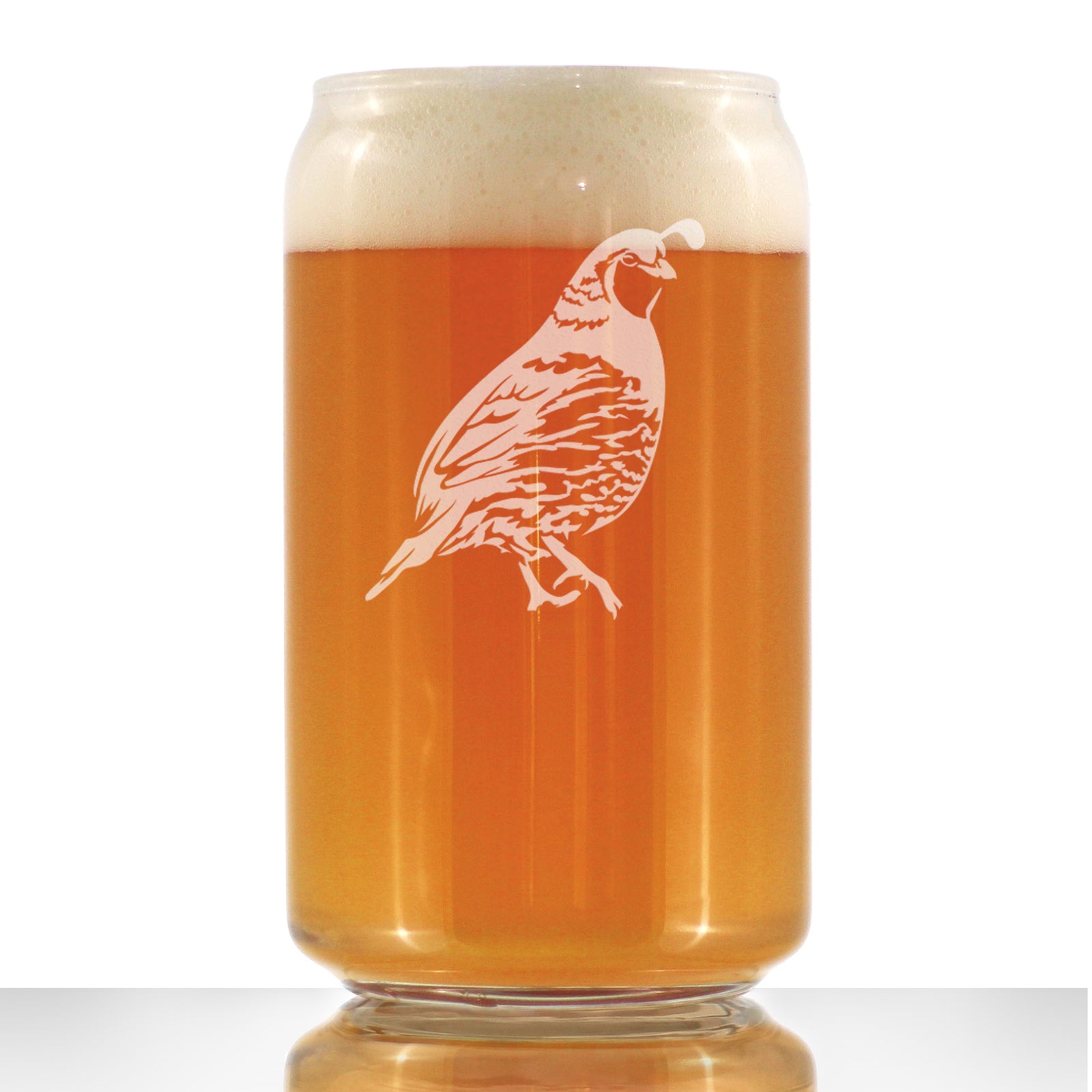 Quail Stemless Wine Glass - Fun Bird Themed Gifts and Decor for Men & -  bevvee