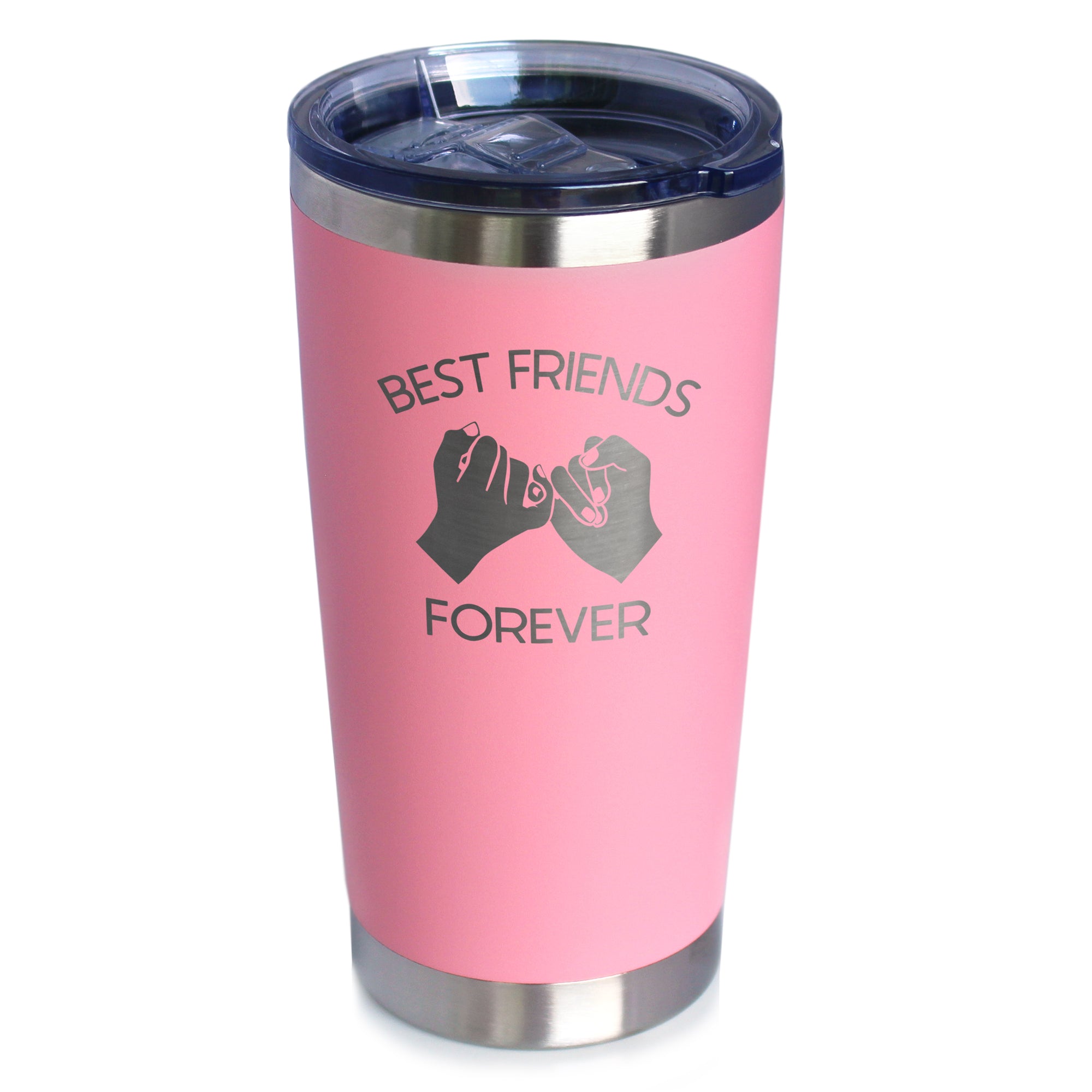 Best Friend Tumbler with Straw and Lid, Besties Cups, Bff/Bestie Gifts for Women, Best Friend Travel Mug/Coffee Mugs for Women, Funny Best Friend