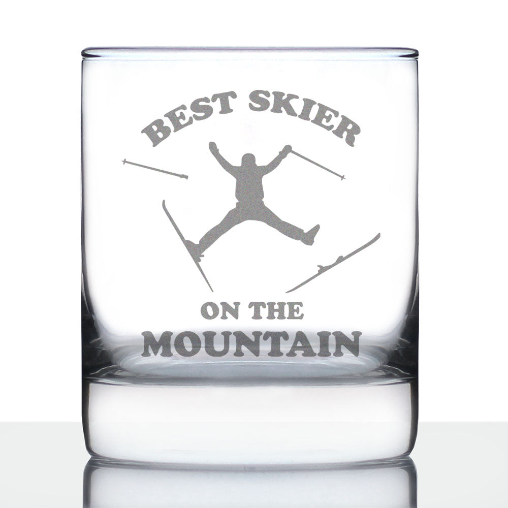 Double Black Diamond - Pint Glass for Beer - Unique Skiing Themed Deco -  bevvee