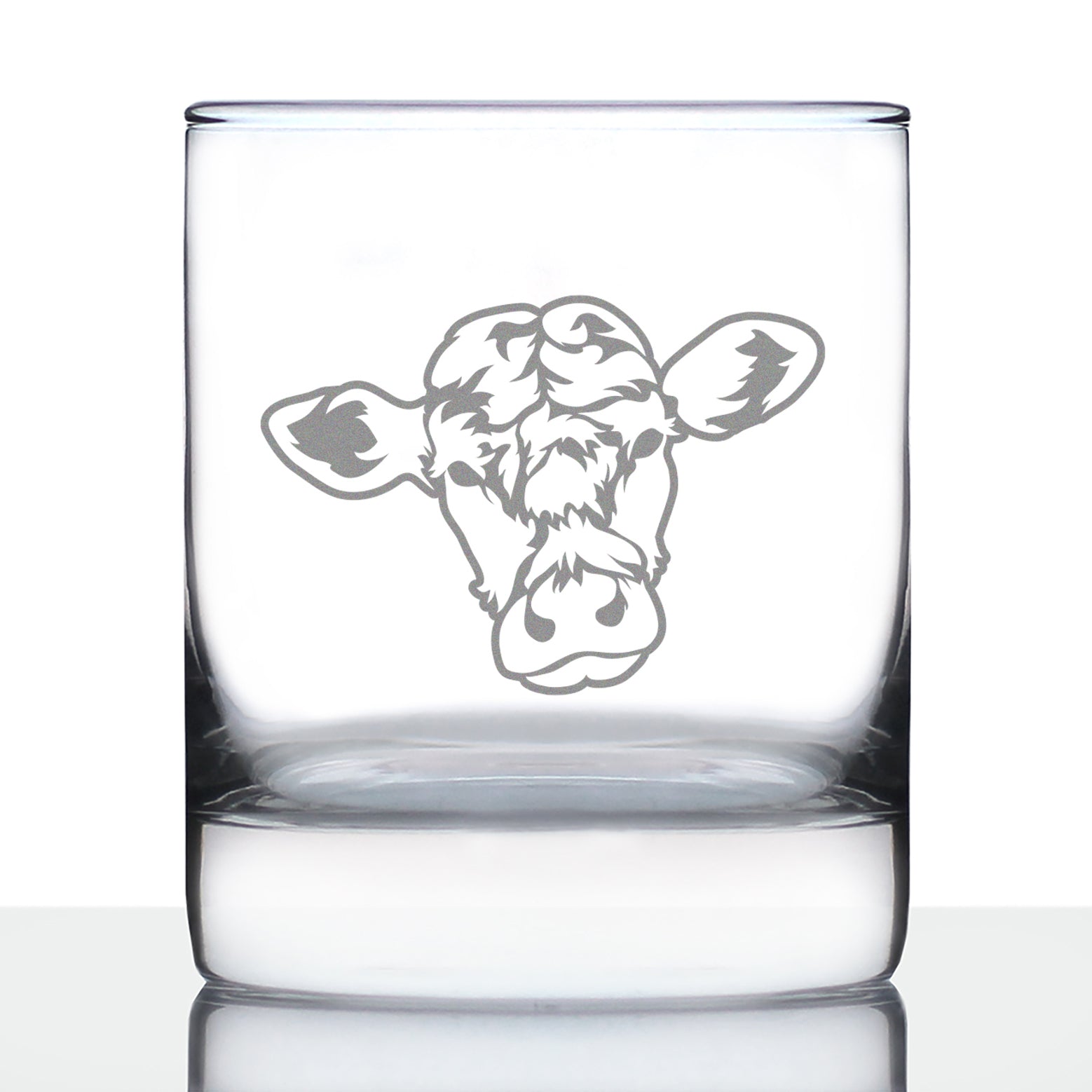 Udderly Fabulous Stemless Wine Glass - Funny Cute Cow Gifts for Women -  bevvee