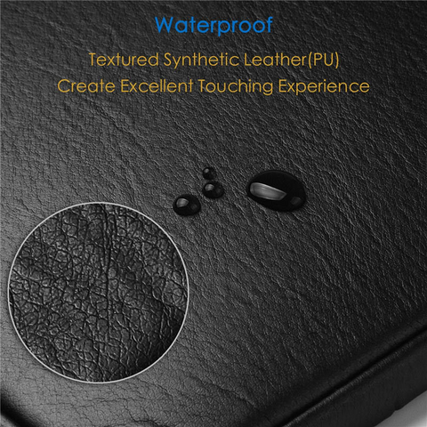 UPERFECT Waterproof Leather Laptop Sleeve Bag Notebook Case