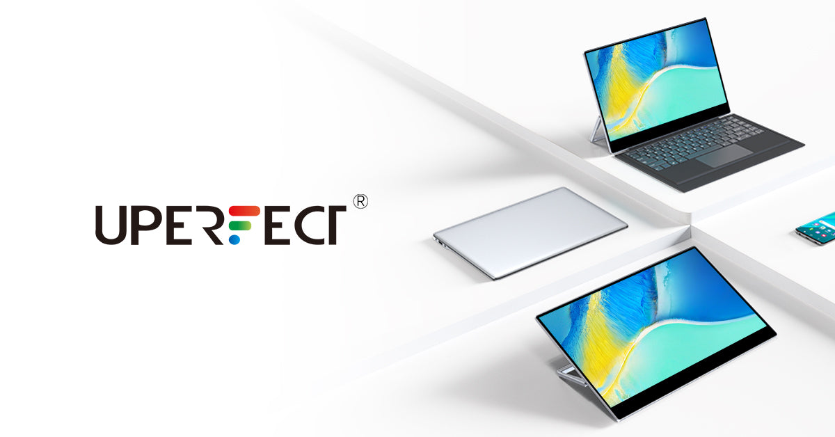 UPERFECT 4K Monitor portátil Pantalla táctil Sensor de gravedad Rotación  automática 15.6 pulgadas Pantalla táctil UHD