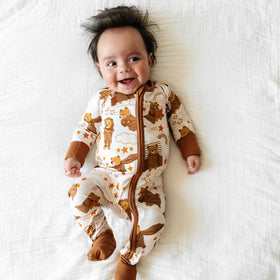 Beary Sleepy Two-Piece Pajama Set - Little Sleepies