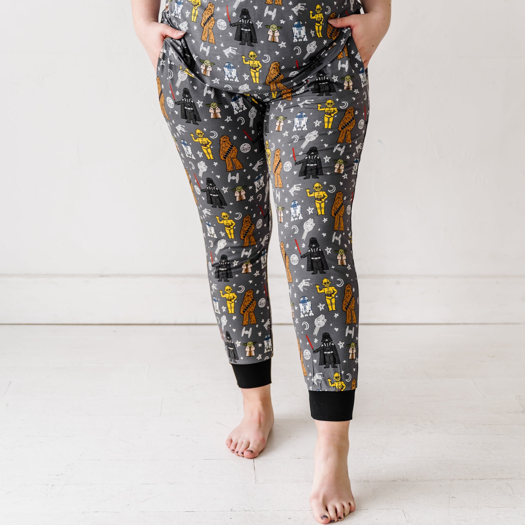 May the Force Be With You Women's Bamboo Viscose Pajama Pants - Little ...