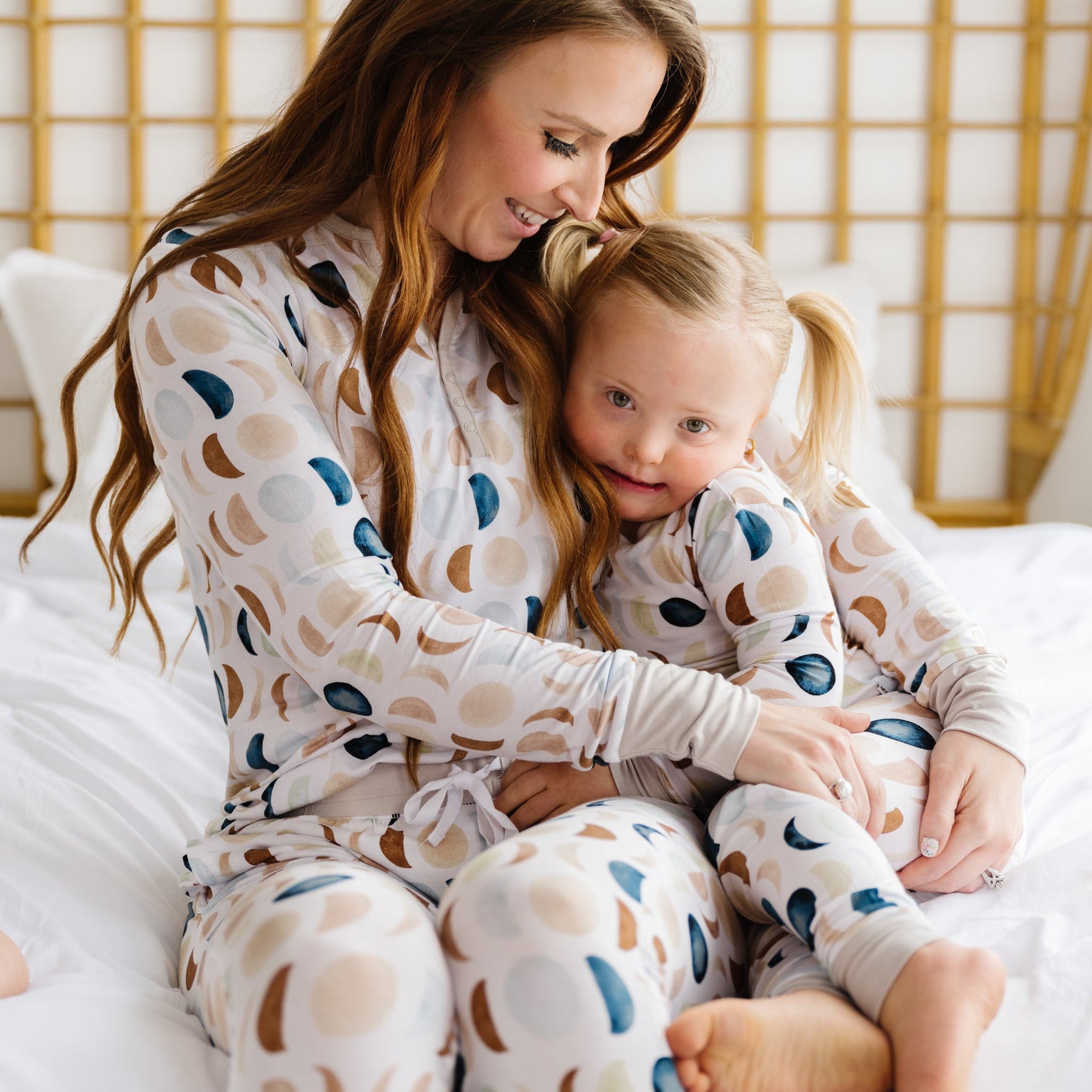 Navy Alphabet Friends Women's Pajama Pants - Little Sleepies