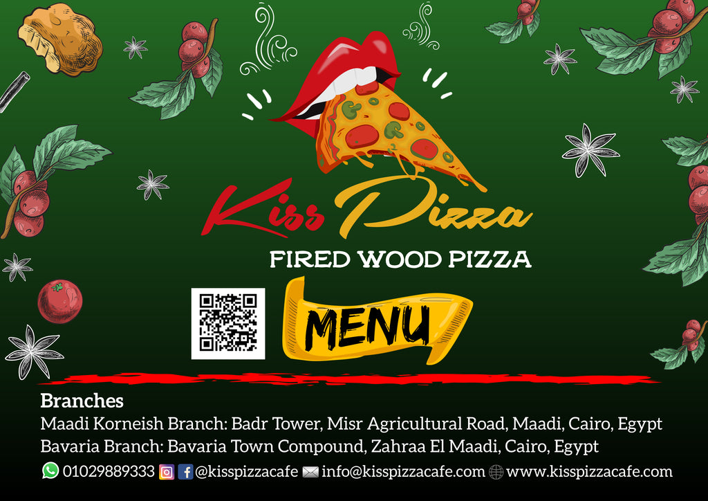 Kiss Pizza Menu