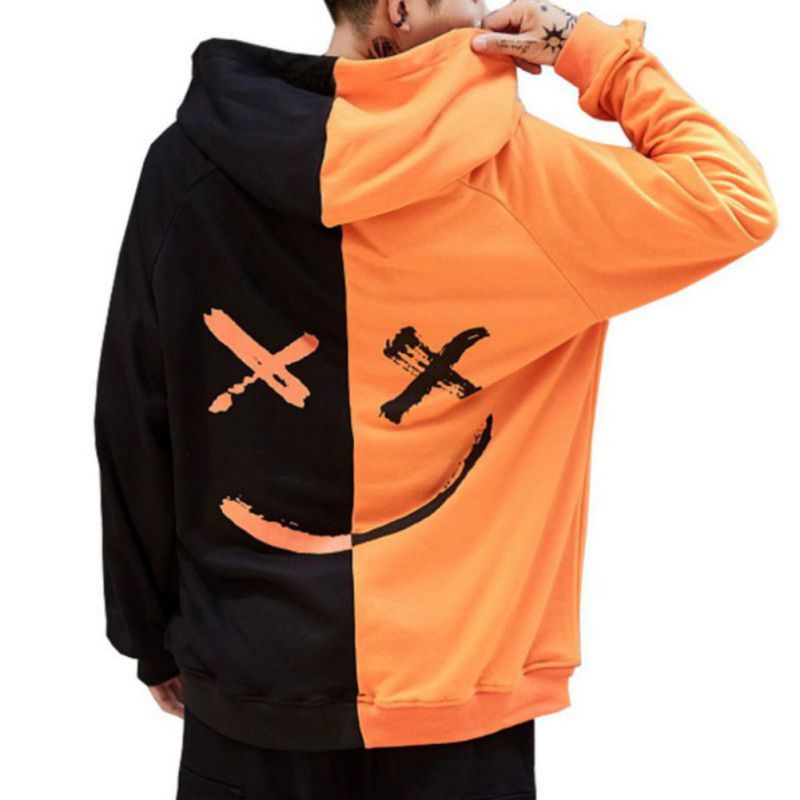 x smiley face hoodie