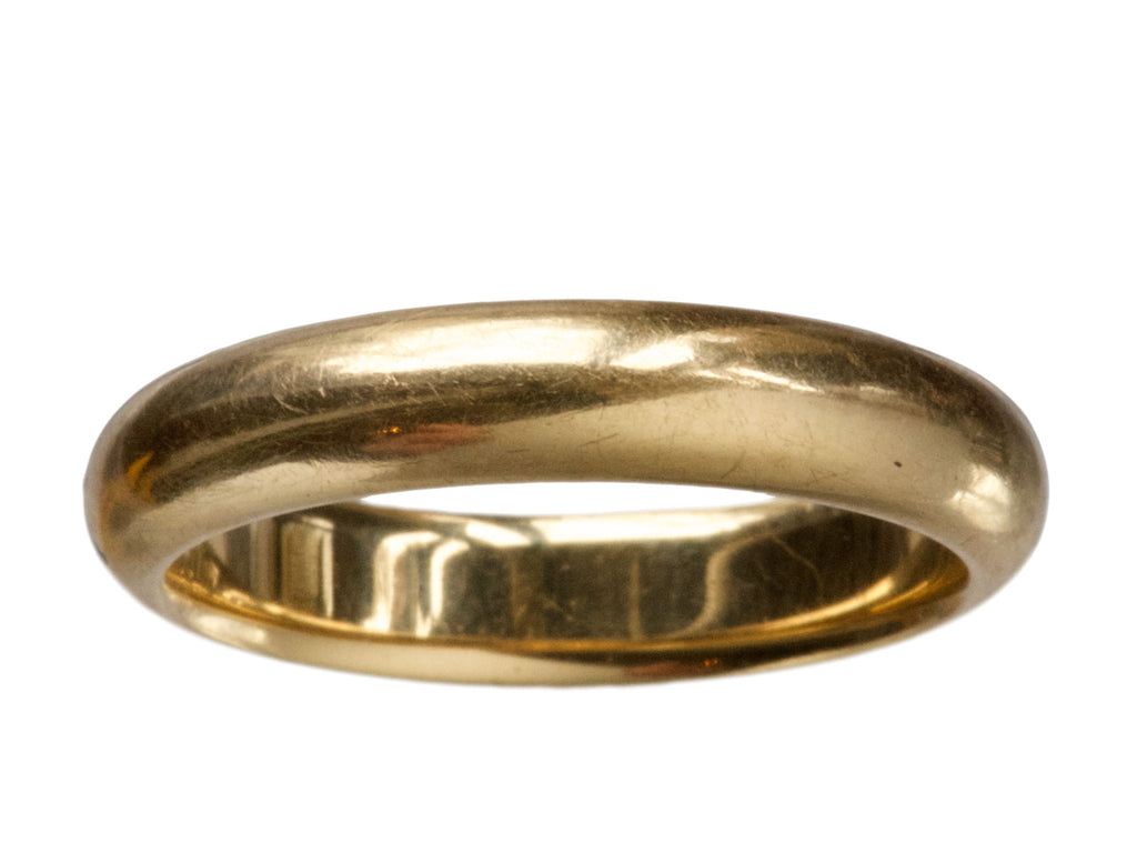 Vintage Gold Wedding Band – Erie Basin