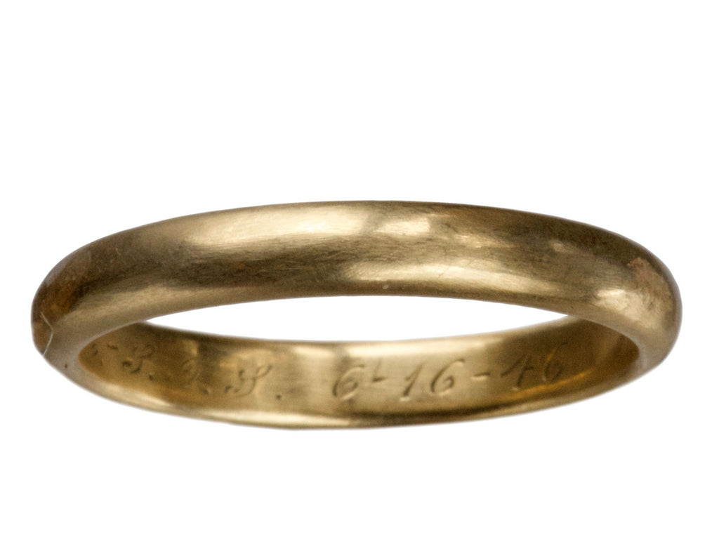 Vintage Men\u0026#146;s Wedding Band – Erie 