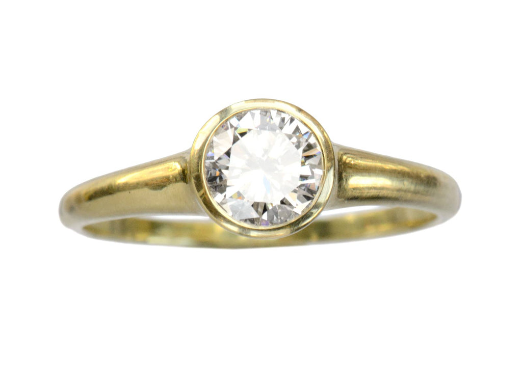 vintage bvlgari engagement ring