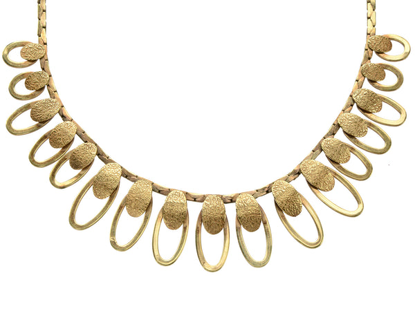 1970s Looped Gold Necklace – Erie Basin