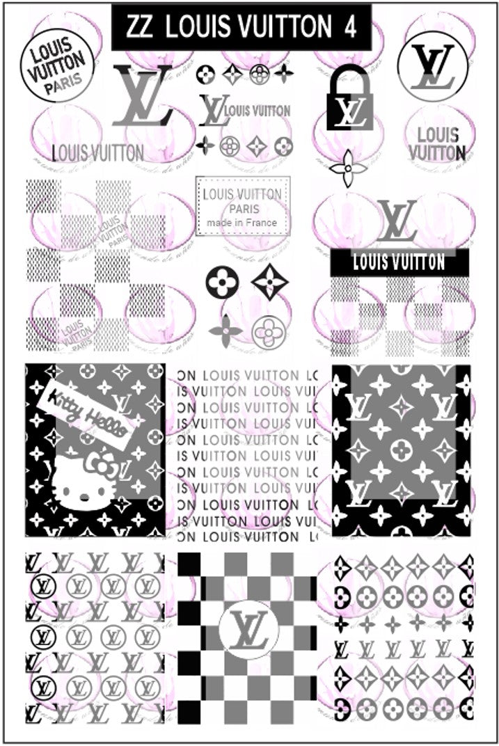 ZZ Louis Vuitton 4 Stamping plate – Mundo de Unas