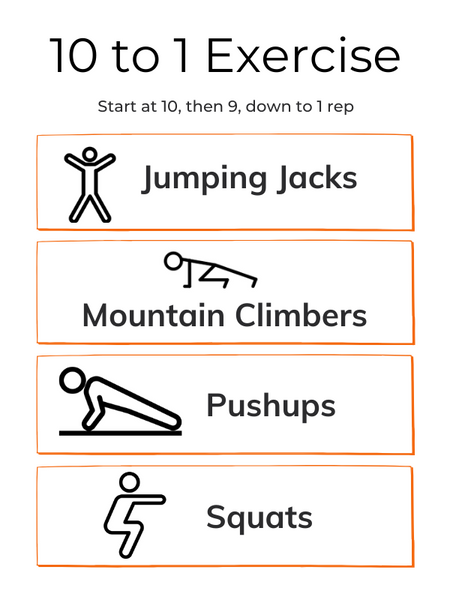 10 to 1 Exercise