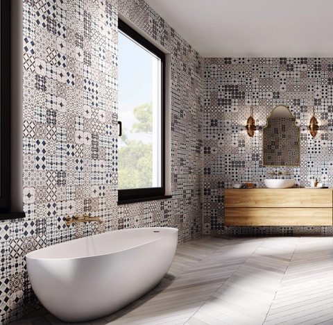How to Lay Bathroom Tiles