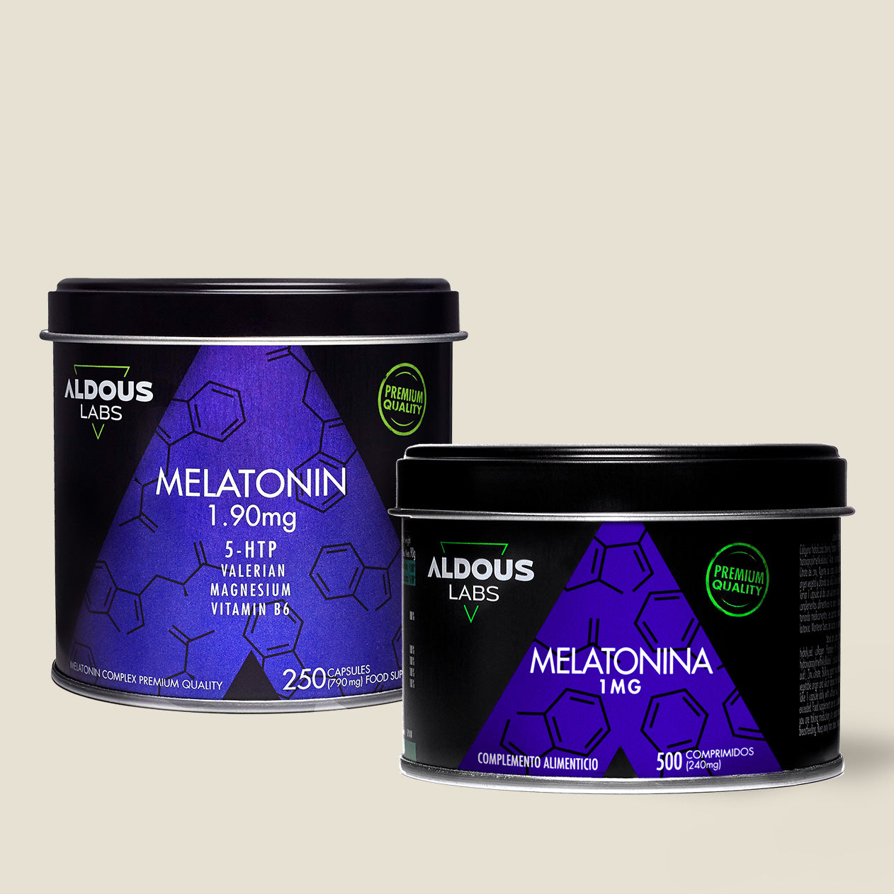 Compra Melatonina Pura 1mg Aldous Labs