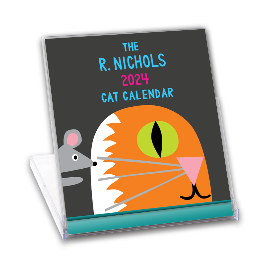 Cat Desk Calendar 2024 – R. Nichols