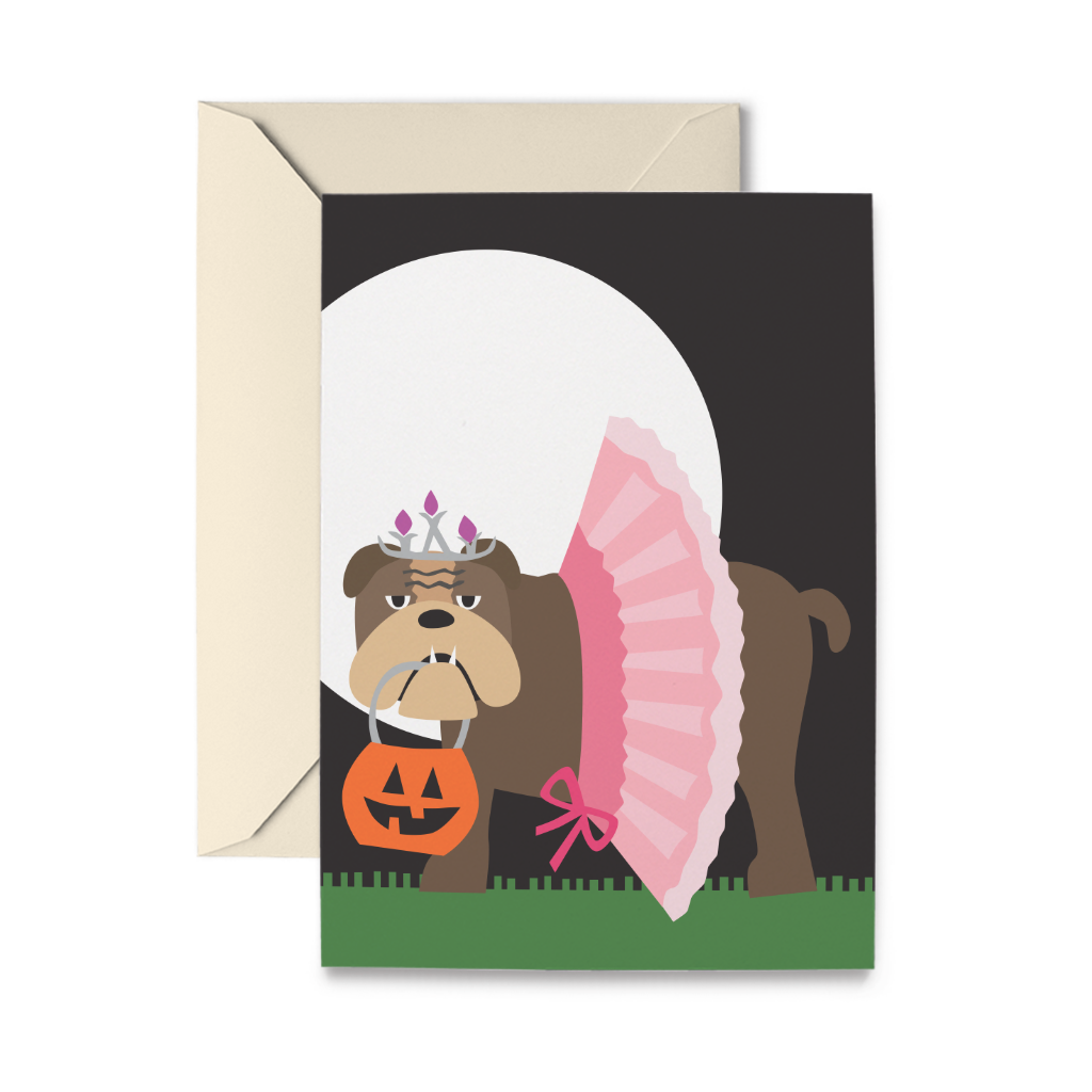 Halloween Doggie Greeting Card - R Nichols product image