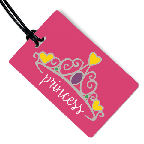 princess luggage tags