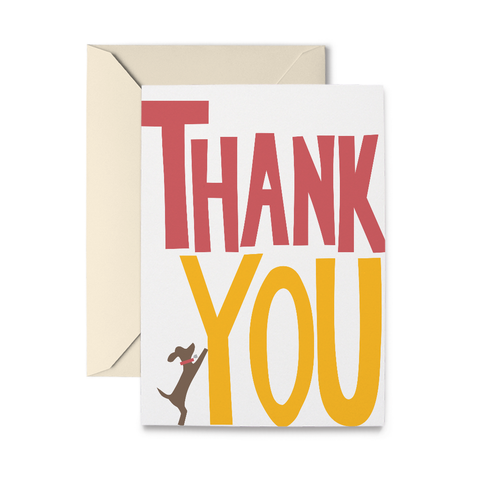 Really Big Thank You Greeting Card R Nichols