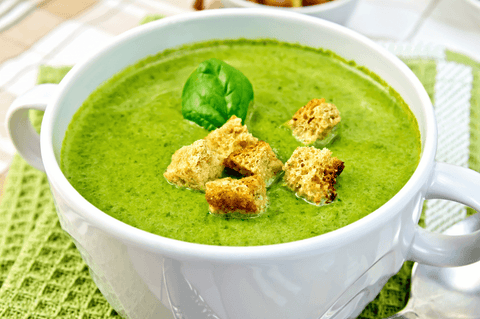 Spinach potato soup | The Good Tee