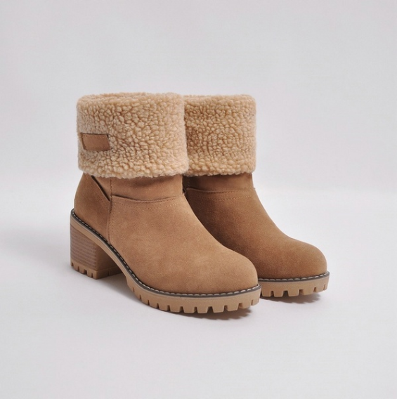 fur ankle boots