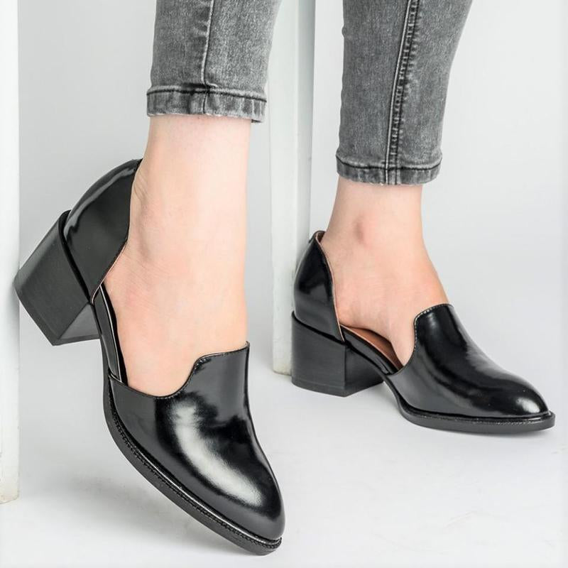 chunky slip on shoes