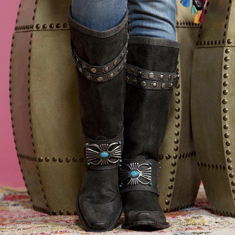 stylish knee high boots